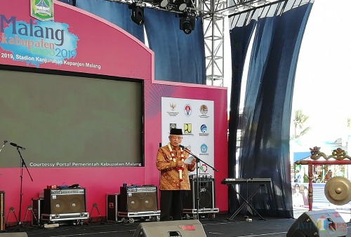 Plt Bupati Malang Sanusi janjikan seluruh Kades sekolah S1 secara gratis (Nana)