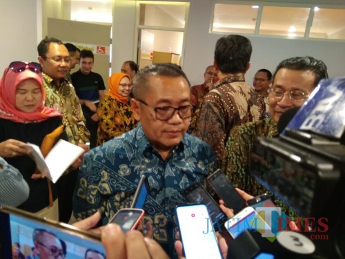 Dirjen Penyediaan Perumahan Kementerian PUPR Dr Ir H Khalawi Abdul Hamid MSC MM. (Foto: Imarotul Izzah/MalangTIMES)