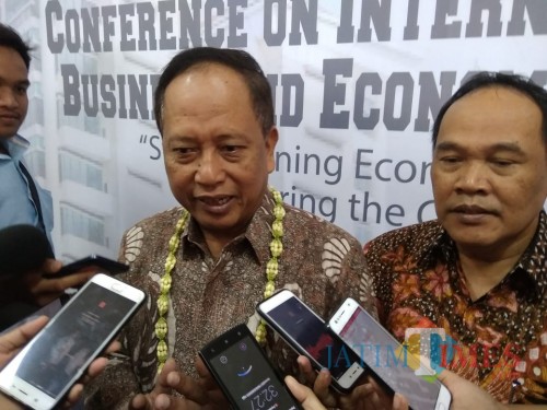 Menristekdikti, Mohamad Nasir (Foto: Imarotul Izzah/MalangTIMES)