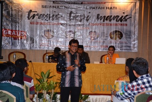 Kegiatan Seminar Patah Hati Nasional di Kota Malang. (Foto: Nurlayla Ratri/MalangTIMES)