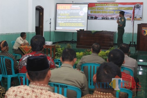 Komsos Tangkal Radikalisme/Separatisme yang digelar Kodim 0808/Blitar.(Foto : Aunur Rofiq/BlitarTIMES)