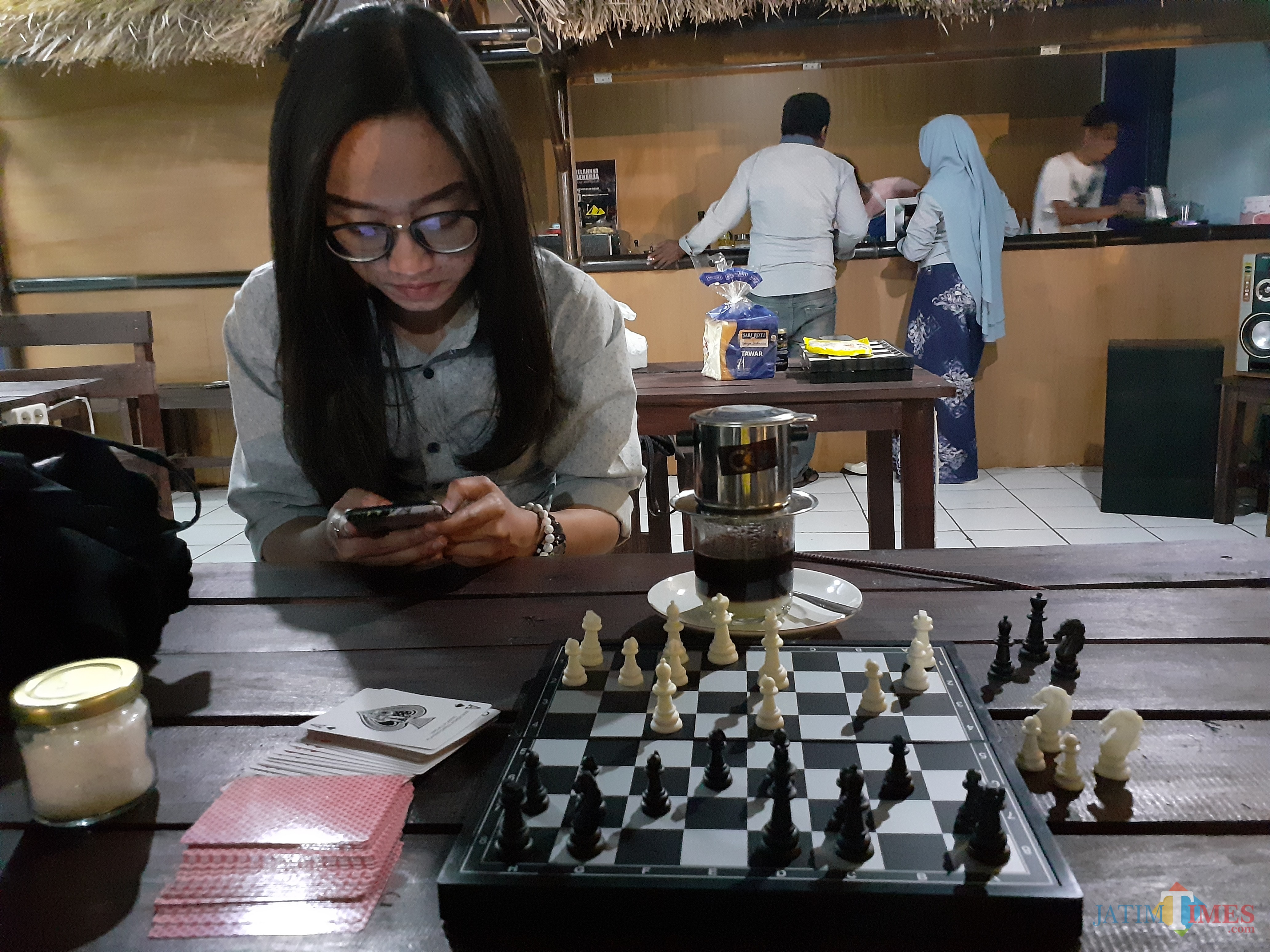 Coffee Times, tempat ngopi asyik sambil bermain. (Arifina Cahyanti Firdausi/MalangTIMES)