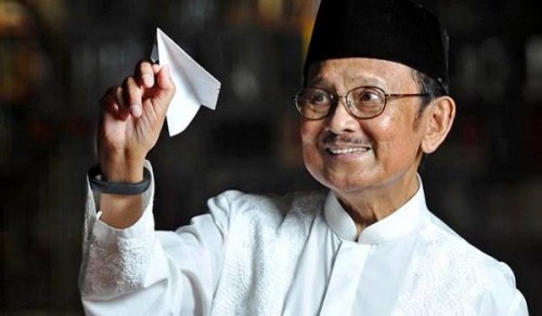 Presiden ke tiga RI, BJ Habibie semasa hidup (twitter)