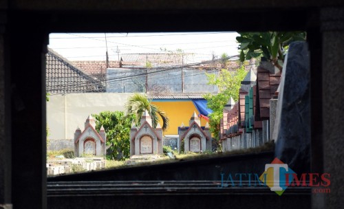 Kawasan TPU Nasrani Sukun yang akan ditetapkan sebagai kawasan cagar budaya. (Pipit Anggraeni/MalangTIMES).