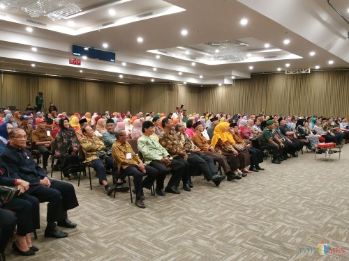 Suasana peringatan Hari Jadi Lansia ke 23 Kota Malang (Hendra Saputra)