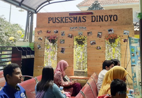 Tapak Sehat Puskesmas Dinoyo. (Arifina Cahyanti Firdausi/MalangTIMES)
