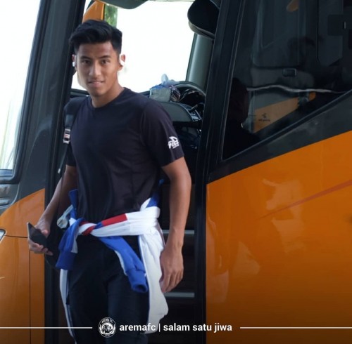 Gelandang muda Arema FC, Hanif Sjahbandi (official Arema FC)
