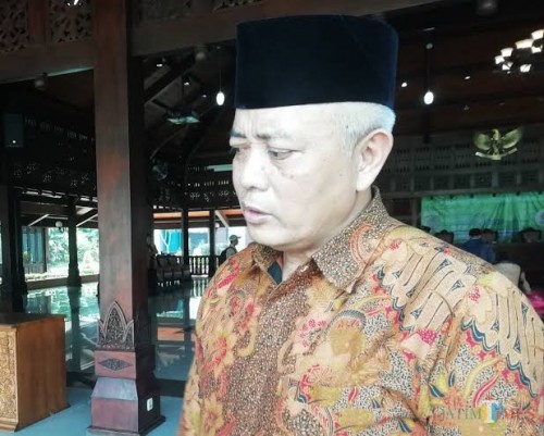 Bupati Malang Sanusi sampaikan pernyataan terkait posisi Wabup Malang ke depan (Nana)