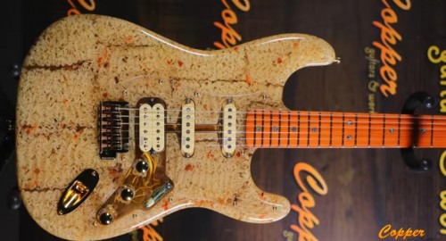 Gitar Elektrik berbahan Mie Instan (Foto: Istimewa)
