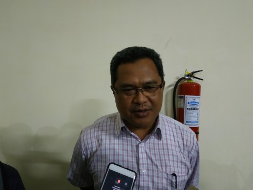 Ketua panpel Arema FC Abdul Haris (Hendra Saputra)