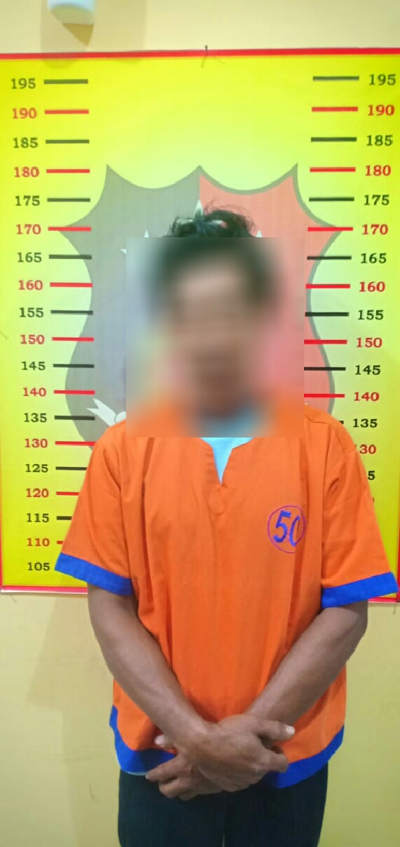 Pelaku perkosaan terhadap janda beranak satu.