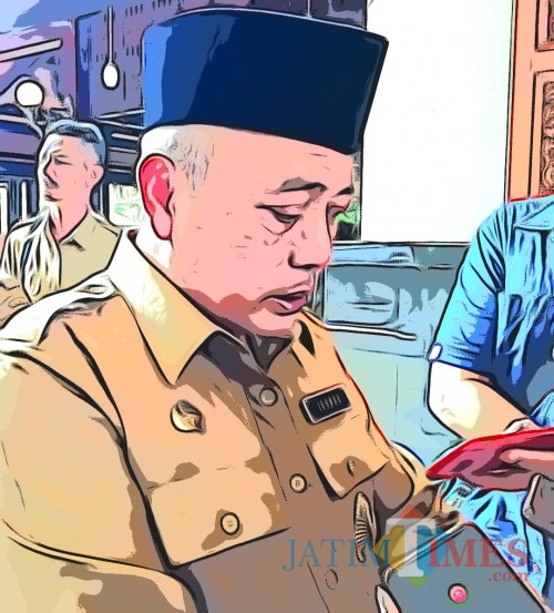Bupati Malang Sanusi kembali sampaikan program bantuan dana ekstra ke 378 desa senilai Rp 1,5 miliar per desa tahun 2020 (Nana)