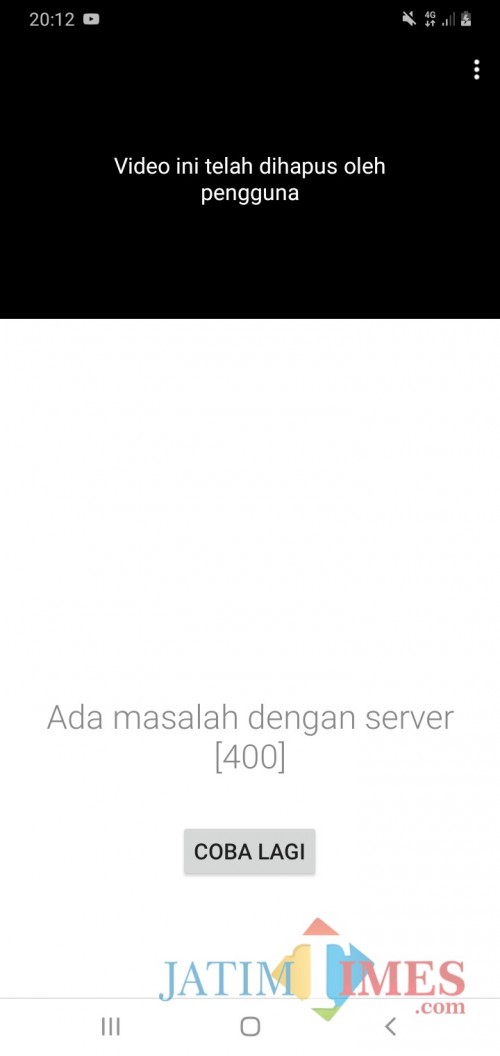 Screenshot youtube