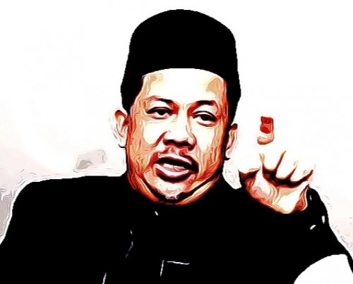 Fahri Hamzah mantan Wakil Ketua DPR RI geleng kepala ada kampus takut bahas naskah akademis UU KPK (Ist)
