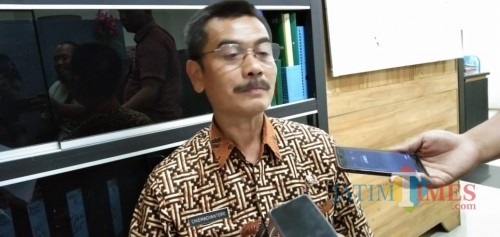 Plt Kepala BPKAD Tulungagung, Chitmadyantoro (foto : Joko Pramono/Jatim Times)