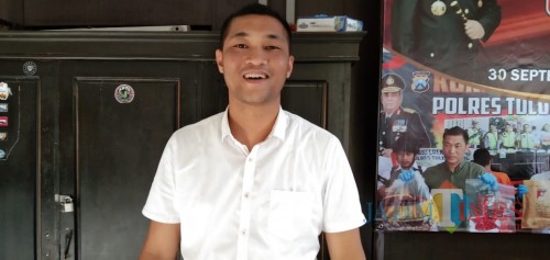 Kasat Reskrim Polres Tulungagung, AKP Hendi Septiadi (foto : Joko Pramono/ Jatim Times)