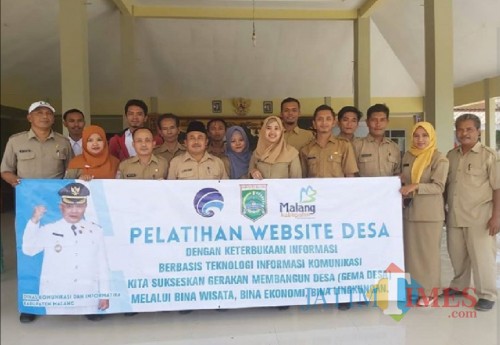 Diskominfo Kabupaten Malang terus intensifkan pelatihan website desa. (for MalangTimes)