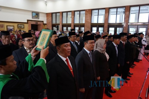 Pelantikan pejabat Pemkot Surabaya
