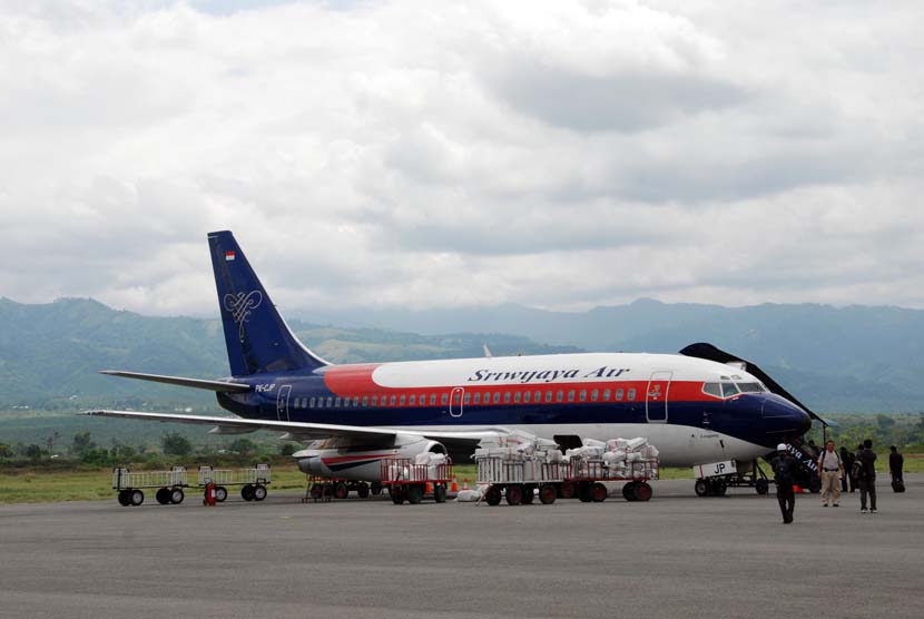 Pesawat Sriwijaya Air (ilustrasi).