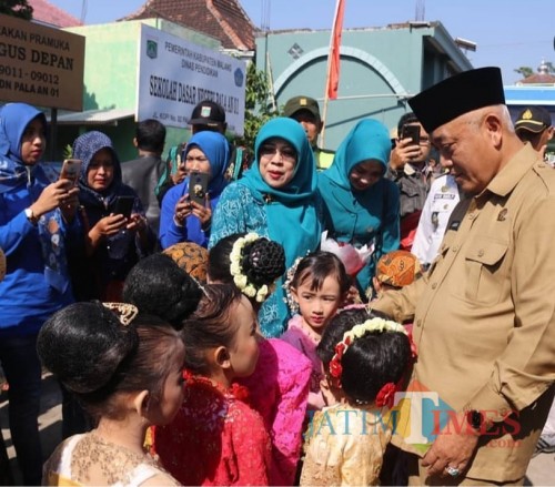 Bupati Malang Sanusi mengajak seluruh elemen mewujudkan Nawa Bhakti Satya Jatim untuk memajukan dan menyejahterakan masyarakat. (Humas Pemkab Malang)