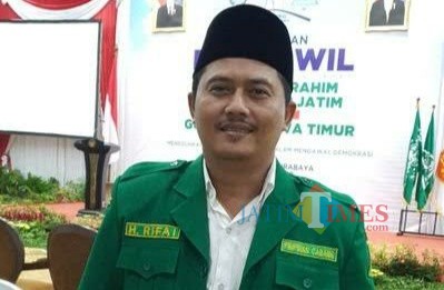 Rifai, Ketua PC Ansor Kabupaten Tulungagung (Foto : Tweeter Rifai / TulungagungTIMES)