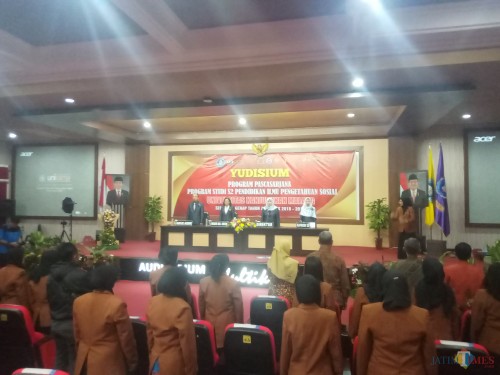 Kegiatan yudisium Program Pascasarjana PIPS Unikama (Anggara Sudiongko/MalangTIMES