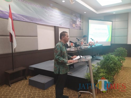 Sekda Kabupaten Malang Didik Budi Muljono dalam bimtek pengembangan dan pengelolaan BUMDesa (for MalangTimes)