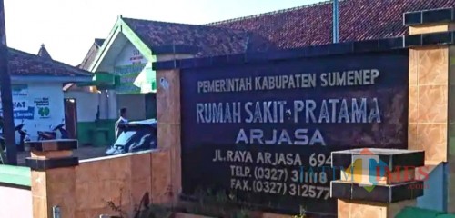 RSU Arjasa Sumenep tampak depan. (Ist/JatimTIMES)