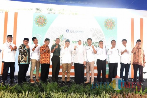 Dukung Pengembangan Ekonomi Syariah BI Gelar FESyar. (Foto: Bambang Setioko/JatimTIMES)