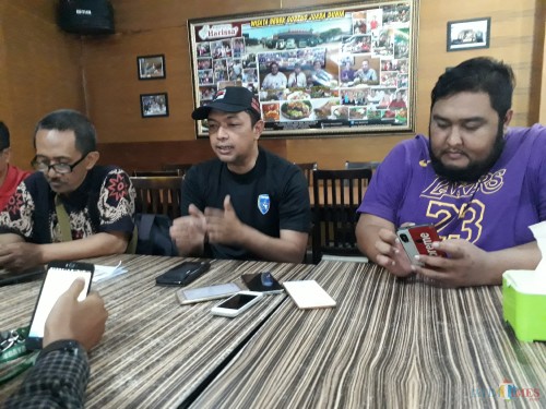 Gus Hans ketika acara ngobrol santai.