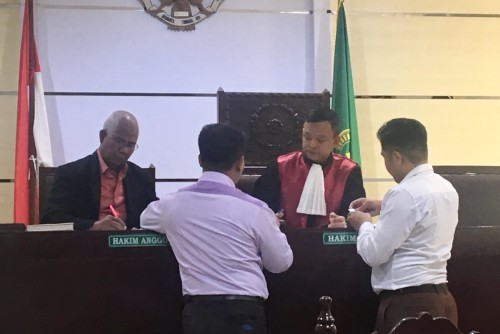 Sidang praperadilan di PN Bangil