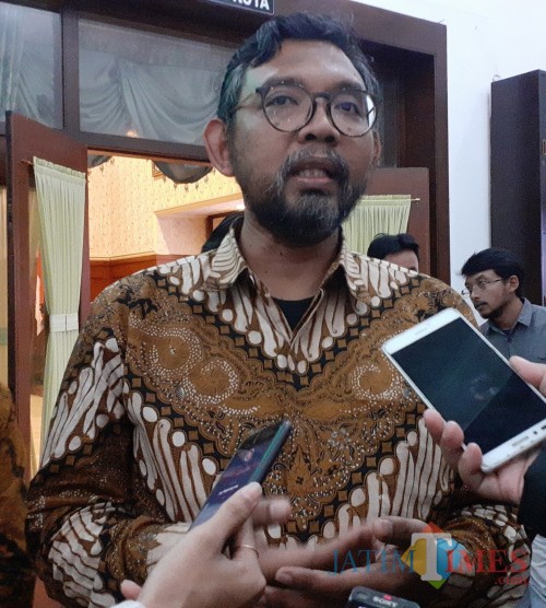 Direktur Pendidikan dan Pelayanan Masyarakat KPK, Giri Suprapdiono (Arifina Cahyanti Firdausi/MalangTIMES)