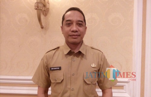 Kabid Pengembangan Iklim Penanaman Modal Dinas Penanaman Modal dan Perizinan Terpadu Satu Pintu (DPM-PTSP) Kota Malang Sony Bachtiar (foto: Pipit Anggraeni/ MalangTIMES).