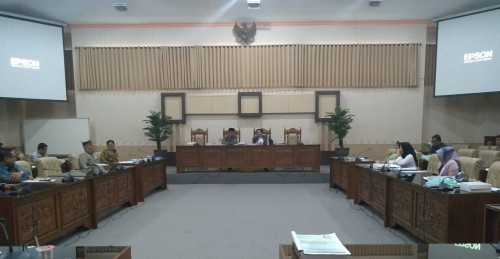 Pembahasan KUA PPAS antara DPRD Banyuwangi dengan TAPD