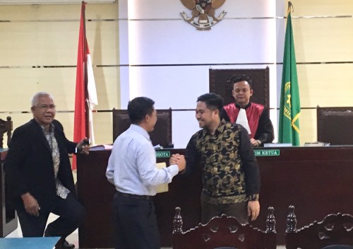 Persidangan praperadilan di PN Bangil