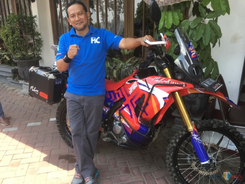 Heri Cahyono saat ditemui wartawan terkait pembahasan periapannya untuk maju mencalonkan diri menjadi Bupati Malang 2020 melalui jalur independen (Foto : Ashaq Lupito / MalangTIMES)