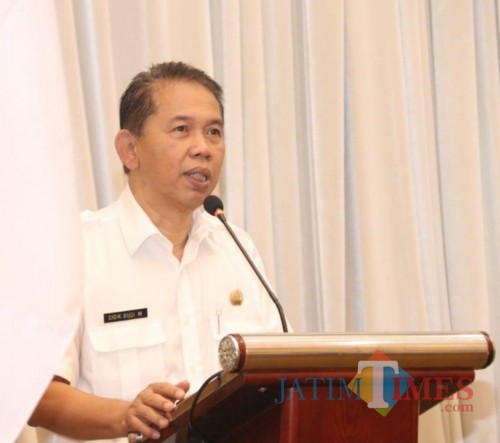 Sekda Kabupaten Malang Didik Budi Muljono menyampaikan mutasi adalah hal yang pasti terjadi di tubuh ASN (Nana)