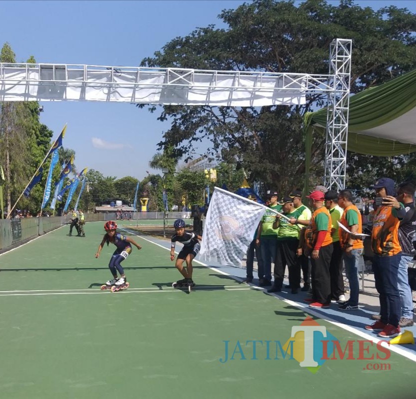 Bupati Malang Sanusi berharap sirkuit roller Kanjuruhan jadi venue cabor sepatu roda PON (Nana)