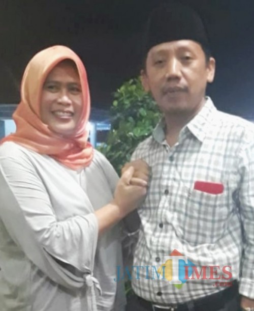 Ratna Ani Lestari (RAL) bersama H Ahmad Fauzi, Ketua SPSI Jawa Timur