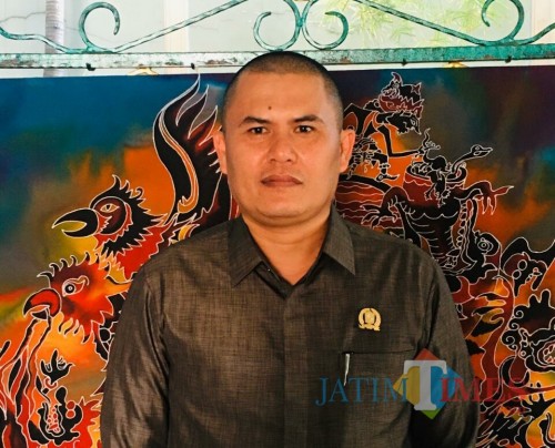 Ketua Komii C DPRD Lumajang Trisno (Foto : Moch. R. Abdu Fatah / Jatim TIMES)