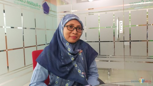 Kepala Seksi Pelayanan Penilaian KPKNL, Ani Mafiana (Pipit Anggraeni/MalangTIMES).