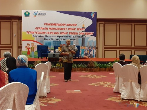 Suasana Seminar Kesehatan Menghindari Stroke di Usia Produktif dalam rangka Upaya Kesehatan Bersumberdaya Masyarakat Lainnya Kota Malang Tahun 2019, di Hotel Ijen Suites, Sabtu (23/11) (Arifina Cahyanti Firdausi/MalangTIMES)