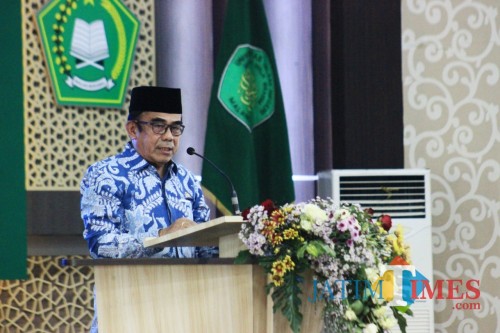 Menteri Agama RI, Fachrul Razi. (Foto: Igoy/MalangTIMES)