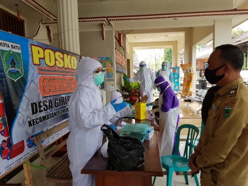 Di Kota Batu 78 Pedagang dan Pengepul Sayur Dites, Hasilnya 6 Orang Reaktif Positif