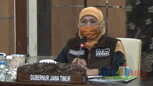 Gubernur Jawa Timur Khofifah Indar Parawansa. (Ahmad Nur Amin/MalangTIMES).