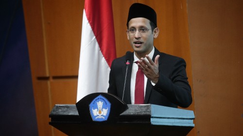 Menteri Pendidikan Nadiem Makarim (Foto: Wikipedia bahasa Indonesia)