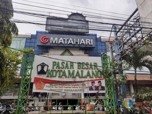 Pasar Besar Kota Malang. (Arifina Cahyanti Firdausi/MalangTIMES).