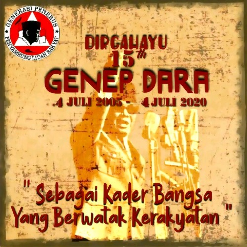 Penemuan kembali api juang Generasi Penerus Penyambung Lidah Rakyat