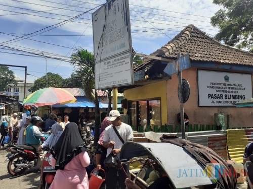 Pasar Blimbing Kota Malang. (Arifina Cahyanti Firdausi/MalangTIMES).