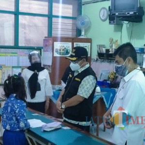 Tinjau Ptm Di Sekolah Wali Kota Malang Kesehatan Jadi Komitmen